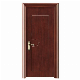 Exterior Mold-Proof Entrance Room Door WPC PVC Doors with Lever Lock