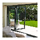 Modern Exterior Hurricane Impact PVC UPVC Double Glazed Folding Door for Patio Balcony manufacturer