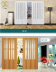 12mm PVC Bifold Interior Transparent Folding Vinyl Door manufacturer