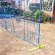Hot Dipped Galvanized Metal Temporary Fence for Construction Site manufacturer