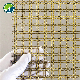 Brass Crimped Metal Mesh Decorative Wire Mesh for Cabinets&Screen manufacturer