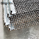 65mn Crimped Wire Mesh Crusher Screen Mesh Vibrating Screen for Petroleum Mine