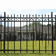 China Supplier High Quality Black Ornamental Decorative Wrought Iron Fence. manufacturer