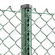 6 Feet Height Basketball Court Fence Chain Link Fence with Diamond Hole