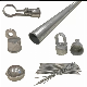 Hot DIP Galvanized Chain Link Fence Fittings and Accessories Rust Resistance