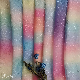 Glitter Shiny Glitter Nylon Ombre Gradient Tulle Mesh Fabric for Girl′s Dress