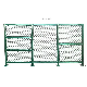 Mingwei Galvanized Chain Link Fence Manufacturing 25.0m Length PVC Coated Link Fence China 50mm Mesh Size Chain Link Fencing Mesh