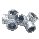  Galvanized Iron Connections Gi 90 Side Outlet Elbows with BS\NPT Threads Beaded or Banded