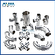 Sanitary Stainless Steel Clamp U-Type Reducing Tee 3A/SMS/DIN/ISO/Idf 304/316L