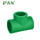  Ifanplus PPR Custom Design Plastic Tee PPR Pipe Fitting 20-125mm Tee PPR Fittings