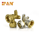 Ifan Factory Wholesale High Quality 20-32mm Brass Fitting Compression Fittings
