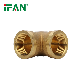 Ifan Factory Cw617 Yellow Colors Brass Elbow Plumbing Fittings