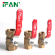 Ifan Custom Full Size Ball Valve Forged Brass Ball Valve for Water