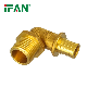 Ifan Cw617 Brass Sliding Fittings Multilayer Pex Pipe Fitting Thread Elbows