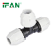  Ifan Hot Sale PP Tee PE Compression HDPE Pipe Fitting for Irrigation