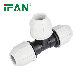 Ifan Hot Sale PP Tee PE Compression HDPE Pipe Fitting for Irrigation