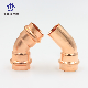 Copper Press 45/90 Degree Elbow Coupling Tee Reducer Plumbing Fittings Watermark