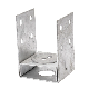 U Form Multi Holes Electro-Galvanized Post Anchor manufacturer