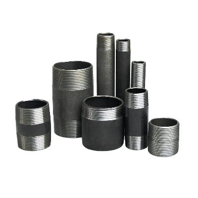 1/8"-6′′ Threaded Pipe Fittings BSPT NPT Male Carbon Steel Pipe Half Nipple