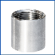  150lb Stainless Steel 304/316 Screwed O. D. Machined Coupling with Bsp/NPT/DIN Thrd