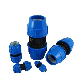 HDPE Pipe Fittings Straight PP Compression Joint for Agricultural Irrigation ISO