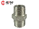  Stainless Steel Pipe Fittings 304/316 Screwed Hexagon Nipple