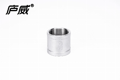 Stainless Steel Pipe Fittings 304 316L 1/2" Socket Coupling