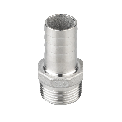 Stainless Steel Pipe Fitting 304 316 1/4"-4" NPT/BSPT Hose Nipple
