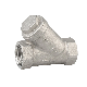 Stainless Steel Pipe Fitting SS304 316 Y Type Female Thread Strainer