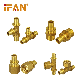 Ifan Customized OEM Pex Al Pex Pipe Fittings 16-32mm Tee Elbow Socket Brass PPSU Pex Slide Fittings