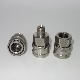 Naiwo Coupling Straight Through Hydraulic Quick Coupler Quick Connector Minimal Pressure Drop