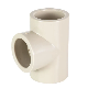 Chemical Industry Pipe Connection Fitting Pph Equal Tee