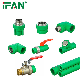  Ifan PPR Plastic Fitting 20-110mm Green Color Elbow Tee Coupling Water Pipe PPR Fittings