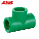 Pn 16 20 25 Green Color PPR Pipe Fittings for Water Plumbing with CE Certification