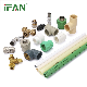 Ifan Pipe Fittings Factory Pex PPR PVC Brass Fitting Brass Valve PE Fittings