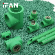 Ifan Plastic Equal Diameter Water Tube Coupling Threaded PPR Pipe Female Tee Reducer Fittings manufacturer