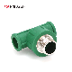 OEM ODM Plumbing Green Color Male Tee High Density PPR Pipe Fitting