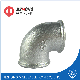 Galvanized Malleable Iron 90 Degree Beaded Elbow G. I. Pipe Fittings manufacturer