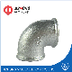 Galvanized Malleable Iron 90 Degree Beaded Elbow G. I. Pipe Fittings