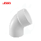  Lesso ASTM Standard PVC Dwv Fittings 45 Degree Street Elbow