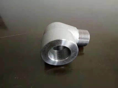 Forged High Preesure ANSI A105 NPT/BSPT Threaded Pipe Fitting/Street Elbow