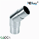 Handrail Fitting CNC Machine Parts 304 Stainless Steel Female Elbow manufacturer