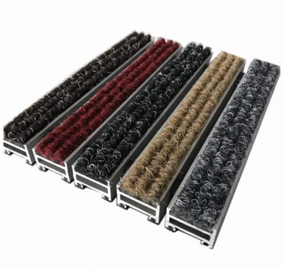 Groove System Dirt Removal Aluminum Entrance Floor Doormat for Hotel