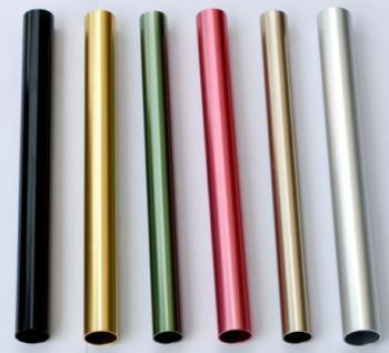 Aluminium Extrusion Seamless Tube with Color Anodic Oxidation