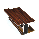  Aluminium Extrusion Window Profile Wood Like Surface Treatment