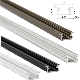 Aluminum Extrusion Profile External Aluminium LED Strip Channel Clear Cover manufacturer
