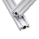 Industrial 6005 Material Slot Industrial Profile Aluminum Rail manufacturer