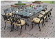 Hot Sell Stability Aluminum Cast Furniture, Garden Furniture Sets, Aluminum Dining Furniture for Outdoor or Indoor