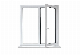  Balcony Waterproof Window Double High Quality Glazed Casement Vinyl Windows