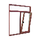 High Quality Garden Style Wooden Window Double Glass Windows Aluminium Tilt and Turn Windows